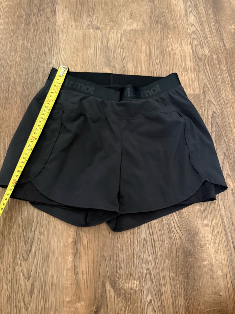 Marmot Black Women's Athletic Shorts with Liner - Small - Picture 1 of 6